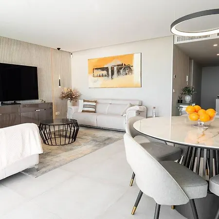 With Spectacular View In Cabopino Marbella