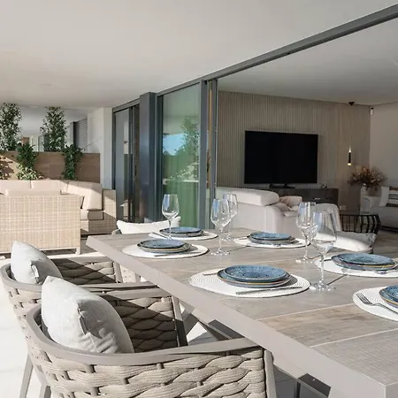 With Spectacular View In Cabopino Marbella